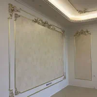 نقاشی ساختمان واجرای پتینه وگچبری|خدمات پیشه و مهارت|گلبهار, شهر جدید گلبهار|دیوار