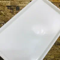 دیس پلاستیکی سفید قنادی پیراشکی
