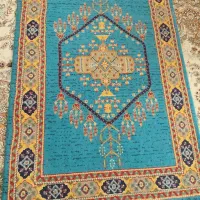 فرش آبی فیروزه ای|فرش|باقرشهر, |دیوار