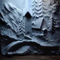 تابلو برجسته مدرن