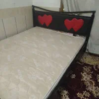 تخت خواب دونفره با تشک|تخت و سرویس خواب|زاهدان, |دیوار