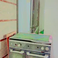 فروشی یخچال دو درب بزرگ واجاق گاز