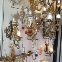 لوستر|لوستر و چراغ آویز|یزد, |دیوار