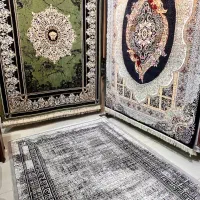 فرش شیک طوسی ضخامت بالا ارسال فوری