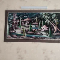 تابلو بزرگ مخمل  ۱۲۰در۶۰