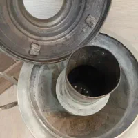 سماور زغالی|کلکسیون اشیاء عتیقه|برخوار, |دیوار