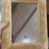 قاب آینه منبت کاری