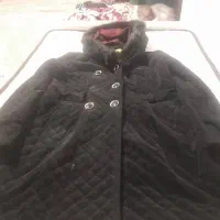 پالتو دخترونه مشکی مخمل شیک ۳۵۰