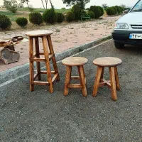 چهار پایه چوبی