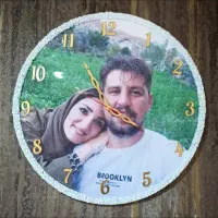 ساعت دیواری با عکس دلخواه|ساعت دیواری و تزئینی|مشهد, مشهدقلی|دیوار
