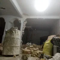 گچکاری بنایی کاشی تخریب