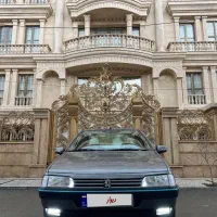 پژو 405 دوگانه کارخانه بدون رنگ