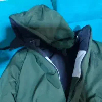 کاپشن بچه گانه دو رو مناسب ۱۰ سال .قیمت ۶۰۰تومن