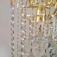 لوستر  کریستال|لوستر و چراغ آویز|محمدشهر, همایون ویلا|دیوار