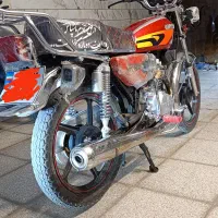 موتور سیکلت پرواز 125 قرمز