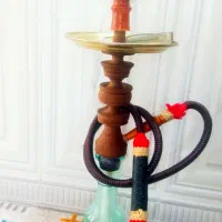 قلیان  تنه چوب