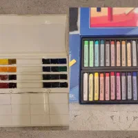 آبرنگ سن پترزبورگ و پاستل گچی فابر کاستل