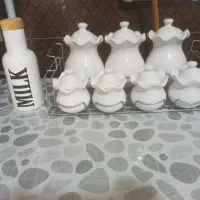 پاسماوری وبطری شیر|ظروف سرو و پذیرایی|سرپل ذهاب, |دیوار