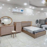 تخت دو نفره مدل برکه|تخت و سرویس خواب|اهواز, دغاغله|دیوار