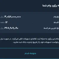 فروش وام بانک رسالت