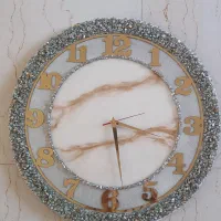 ساعت های دستساز رزینی با بیس چوبی|ساعت دیواری و تزئینی|شوش, |دیوار