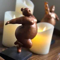 مجسمه طرح برنز دکوری