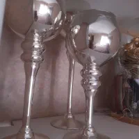 آینه گنبدی ۱متری و شمعدان ۳سایزی|آینه|اصفهان, شهرک میلاد|دیوار