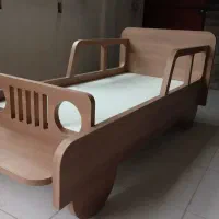 سیسمونی تخت ماشین مونته سوری|تخت و صندلی بچه|تهران, شهرک ولیعصر جنوبی|دیوار