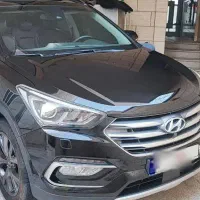فروش سانتافه ۶۴ آپشن وارداتی۲۰۱۷ مشکی|خودرو سواری و وانت|شیراز, اصلاح‌نژاد|دیوار