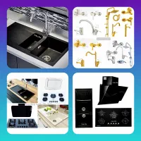 پخش سینک باکسی سرامیکی گازتوکار رومیزی هود کدXc710