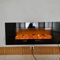 شومینه هیزمی برقی