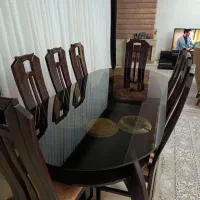 میز غذا خوری هشت نفره
