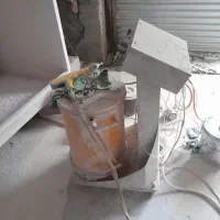 خط رنگ استاتیک و کابینت سازی|ماشین‌آلات صنعتی|چرام, |دیوار