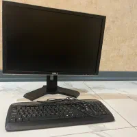 مانیتور برندdell+کیبورد