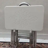 میزجلومبلی تاشو،پایه استیل