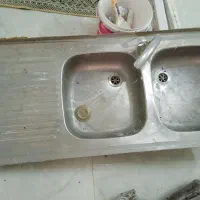 سینک دوقلو باشیر|لوازم سرویس بهداشتی|مشهد, کشف|دیوار