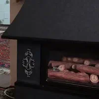 بخاری گازی نیک کالا ۲۴ هزار طرح شومینه