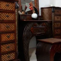 آینه کنسول سنتی عتیقه