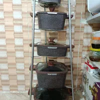 قابلمه زیو اصلی وارداتی فقط 2سری قهوه ای حراج|ظروف پخت‌وپز|جوانرود, |دیوار