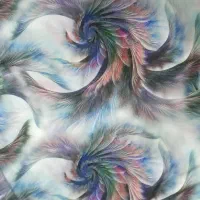 چادر طرح طاووس