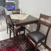 ناهارخوری بدون شکستگی چوب راش