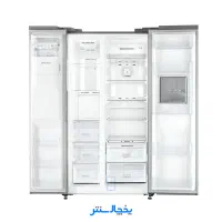 یخچال فریزر ساید دوو مدل SXi20-31W ظرفیت ۳۵ فوت|یخچال و فریزر|مشهد, کارمندان دوم|دیوار