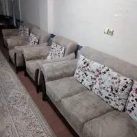 مبل هفت نفره کار کرده|مبلمان خانگی و میز عسلی|شهرکرد, |دیوار