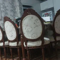 فروش میزغذا خوری ده نفره.|میز و صندلی غذاخوری|شیراز, قلعه شاهزاده بیگم|دیوار