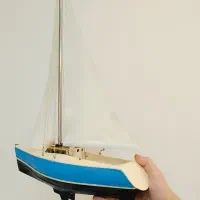 ماکت کشتی بادبانی تفریحی|مجسمه، تندیس، ماکت|محمدشهر, ولدآباد|دیوار