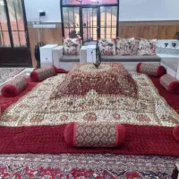 لحاف کرسی ریز بافت مدل یولوکات اصلی با لوازمات فول|رختخواب، بالش، پتو|تهران, شهرک ولیعصر جنوبی|دیوار