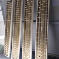 4 عدد مهتابی بزرگ با لامپ