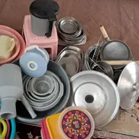 فروش همه باهم|ظروف سرو و پذیرایی|قم, سراجه (۱۵ خرداد)|دیوار