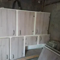 چن تیکه کابینت فلزی بالاو۵ ععد در فلزی