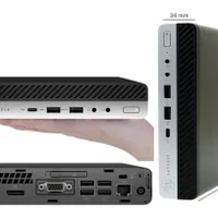 مینی کیس تاینی hp g3 با رم 8g ddr4 و nvme m2 256g|رایانه رومیزی|تهران, بهجت‌آباد|دیوار